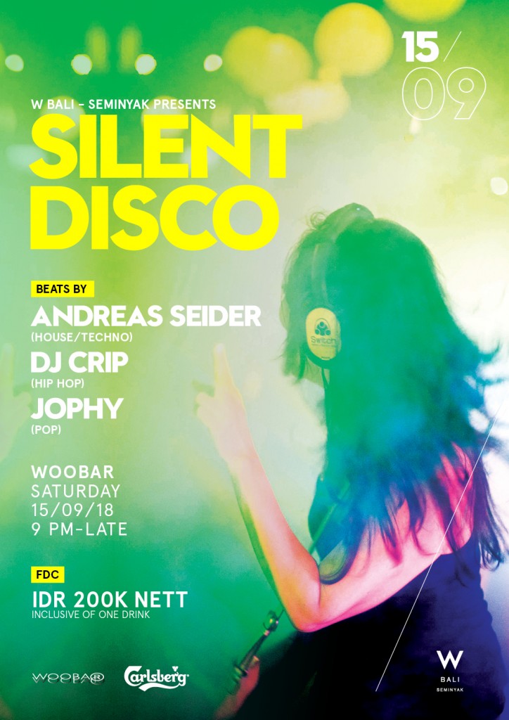 Silent Disco Flyer